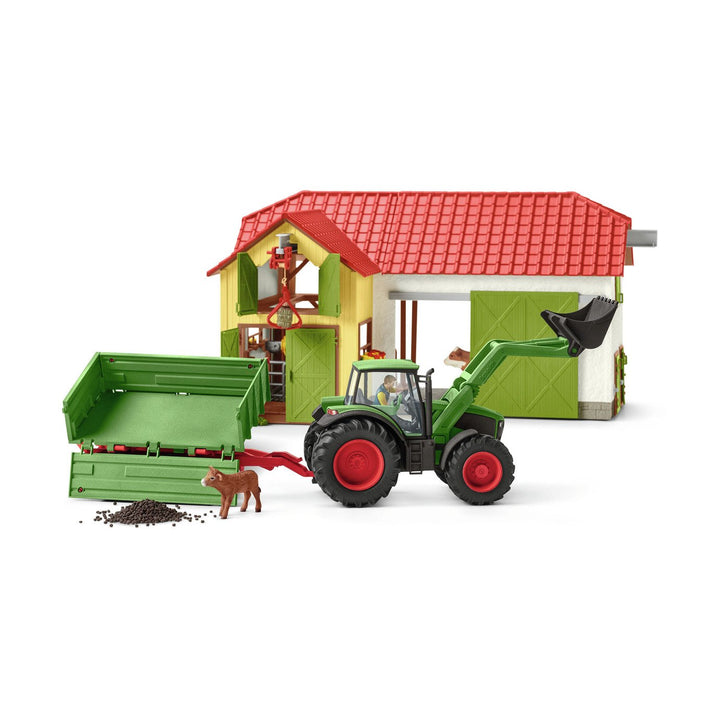 Schleich Tractor with Trailer