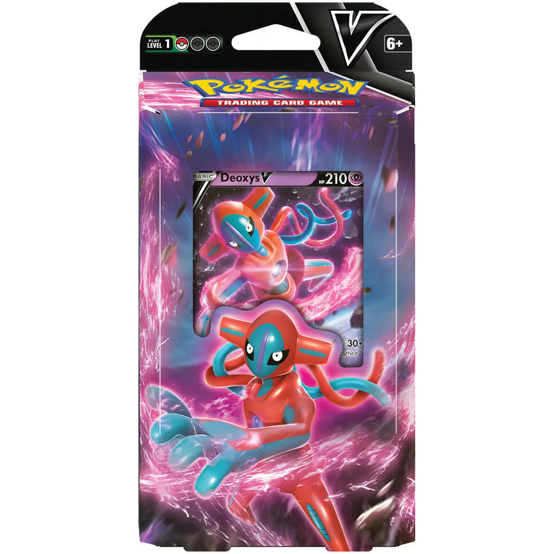 Pomeon TCG: Deoxys V / Zeraora V Battle Deck (Eins nach dem Zufallsprinzip) – POK87085