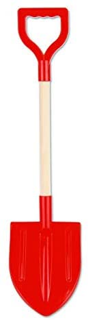 AB Gee abgee 834 CX1019B EA mango de madera para pala grande, rojo