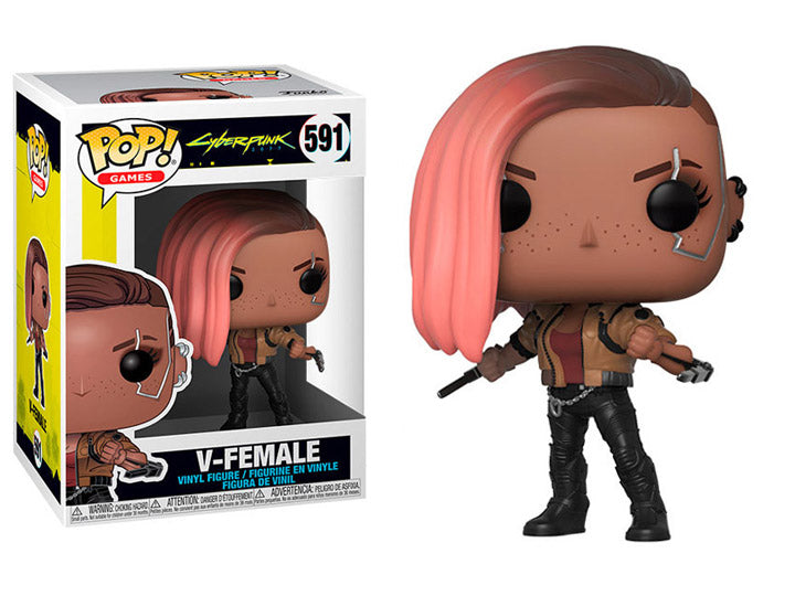 Cyberpunk 2077 V-Femmina Funko 47510 Pop! Vinile #591