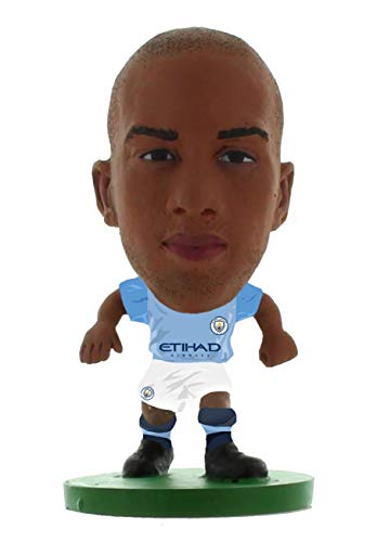 SoccerStarz SOC971 Man City Fabian Delph-Heimtrikot (Version 2019)/Figuren, Grün