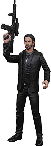 JOHN WICK OCT192538 Wählen Sie: Kapitel 2 Black Suit Actionfigur, mehrfarbig