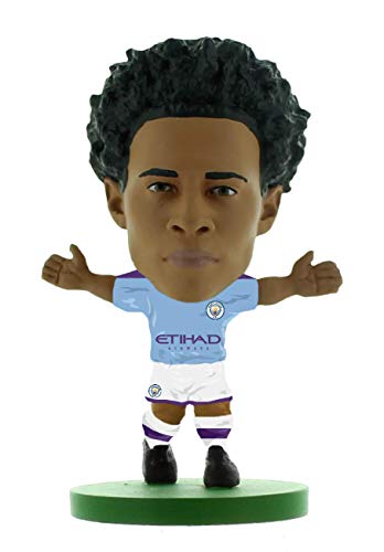 SoccerStarz Man City Leroy Sane Home Kit (2020 Version)/Figures
