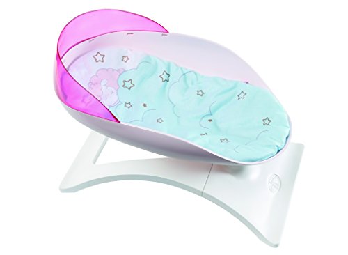 Baby Annabell, TrAnsat Rocker Rocking Bed, Ring for Dolls up to 46 cm, Look Desi