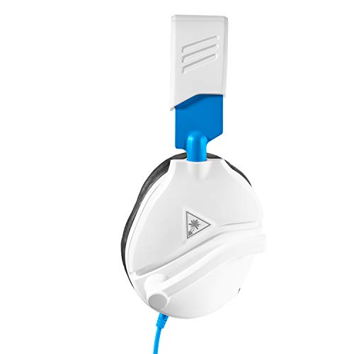 Casque de jeu Turtle Beach Recon 70P blanc pour PS4, Xbox One, Nintendo Switch et PC