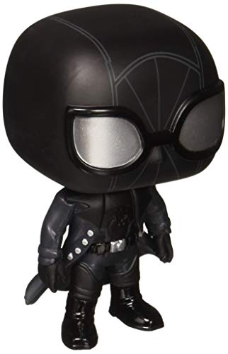 Marvel Spider-Verse Spider-Man Noir Funko 33978 Pop ! Vinyle