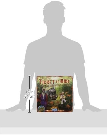 Days of Wonder Ticket to Ride – Das Herz Afrikas – Brettspiel-Erweiterung 7