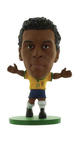 SoccerStarz SOC640 Brazil Jo Heimtrikot/Figur
