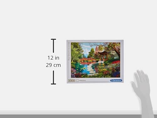 Clementoni – 39513 – Sammelpuzzle – Fuji Garden – 1000 Teile – Hergestellt in Italien – Puzzles für Erwachsene