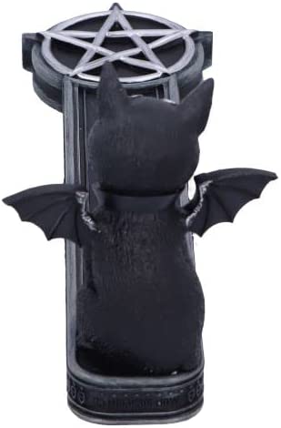 Nemesis Now Cult Cuties Malpuss Incense Holder, Black, 24cm