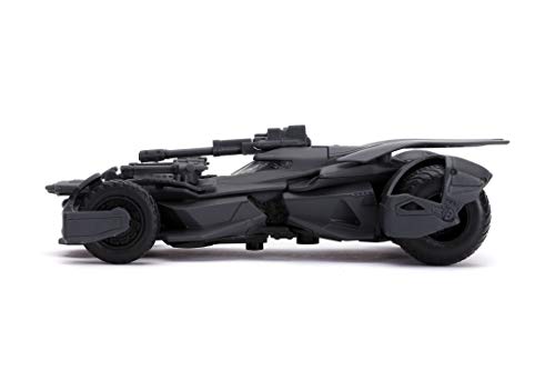DC Comics 253213005 Justice League Batmobile Die-Cast Vehicle and Meta, Black