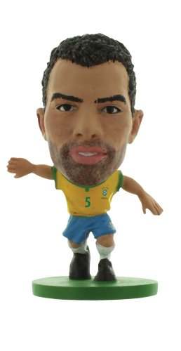 SoccerStarz Brazil International-Figuren-Blisterpackung mit Sandro-Heimtrikot