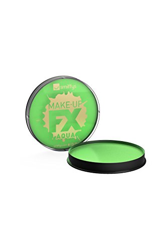 Smiffys Make-Up FX Face and Body Paint, 16 ml - Lime Green