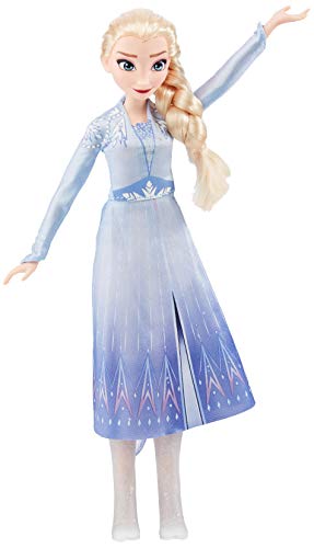 Frozen Singing Elsa Fashion Doll mit Musik im blauen Kleid