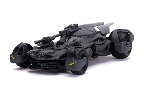 DC Comics 253213005 Justice League Batmobile Die-Cast Vehicle and Meta, Black