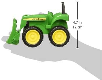 John Deere 6'' Dump Truck & Toy Tractor With Loader Construction Vehicle Set