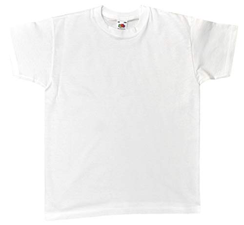 EDUPLAY 230016 T-Shirt, White, Size: 152'', Multi Colour, One