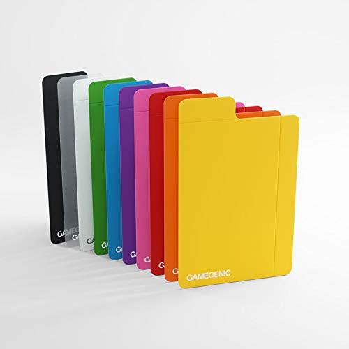 Gamegenic Flex Card Dividers (Pack of 10), Multicolored