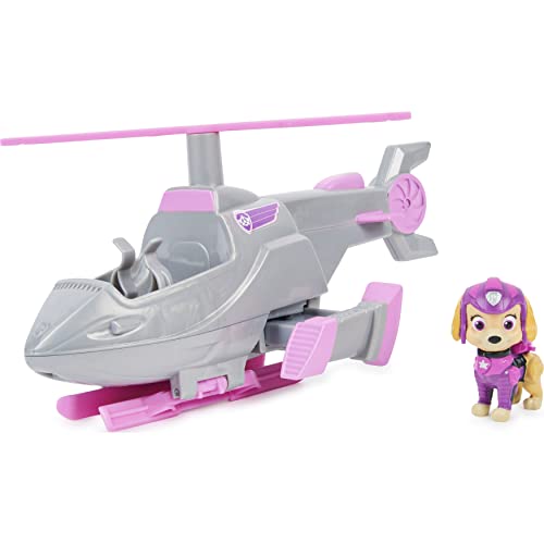PAW Patrol, Skye’s Deluxe Movie Transforming Toy Car with Collectible Action Figure, Kids’ Toys for Ages 3 and up