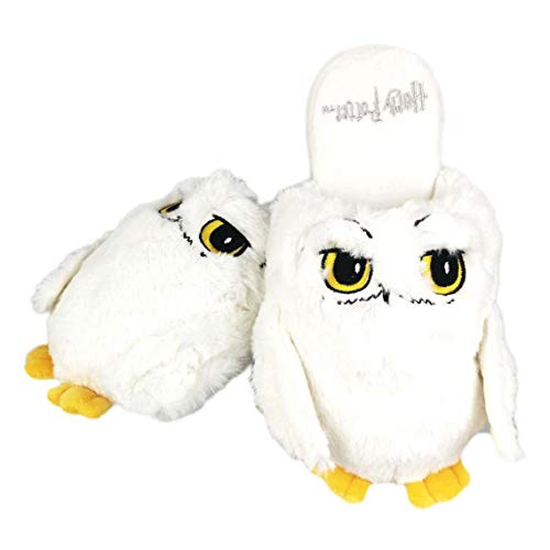 Harry Potter Hedwig White Ladies Slippers UK Size 5-7