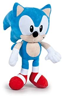 Sonic The Hedgehog - SEGA 760017460 Sonic Soft Toy-Measures 30 cm-Colour: Blue