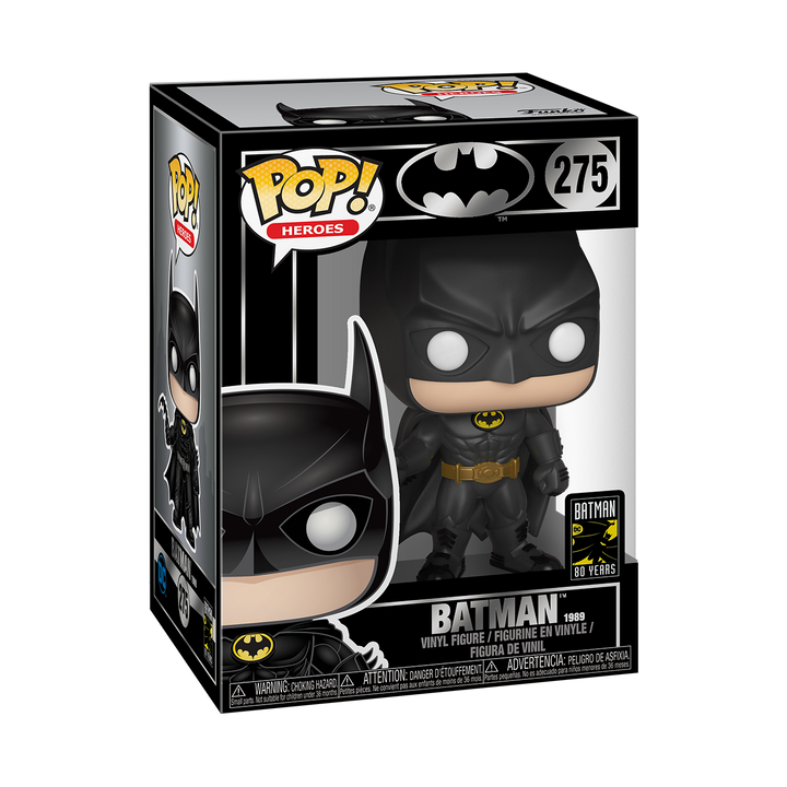 80th Batman (1989) Funko 37248 Pop! Vinyl #275