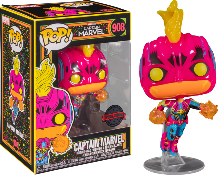 Captain Marvel Captain Marvel Exclu Funko 55213 Pop! Vinyl Nr. 908