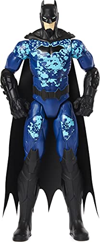 DC Comics Batman 12-Zoll-Bat-Tech-Taktik-Actionfigur (blauer Anzug), für Kinder A