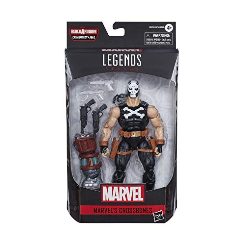 Marvel Hasbro Black Widow Legends Series 15 cm große gekreuzte Knochen-Actionfigur zum Sammeln