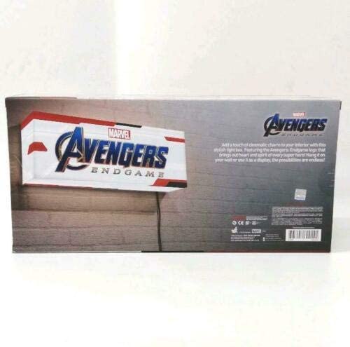 Avengers Endgame Hot Toys Marvel Light Box