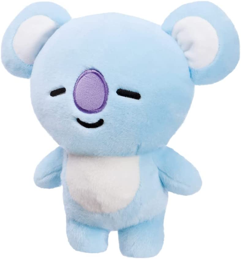 AURORA, 61452, BT21 Offizielles Merchandise, KOYA Stofftier, Medium, Blau