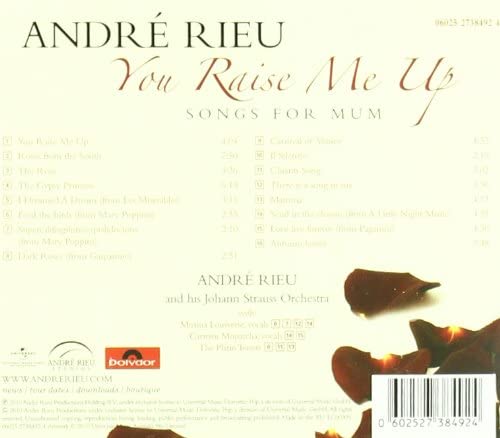 You Raise Me Up - Songs for Mum - Andr Rieu [Audio cd]