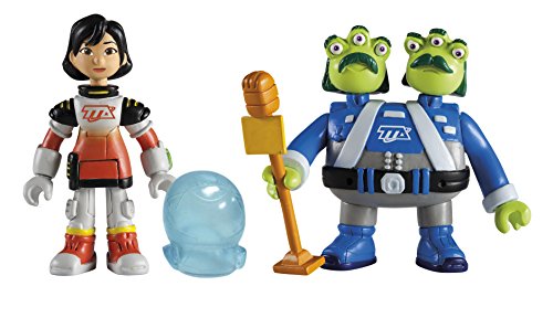 Miles von Morgen 481411ML Miles From Tomorrowland Play Figures, Watson & Crick und Phoebe