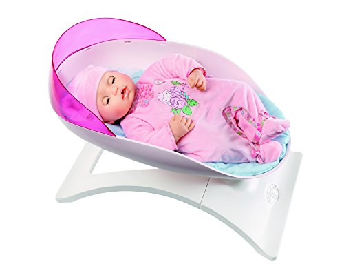Baby Annabell, TrAnsat Rocker Rocking Bed, Ring for Dolls up to 46 cm, Look Desi
