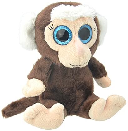 Wild Planet K8171 Orbys Marmoset Peluche, 17 cm, Multicolor