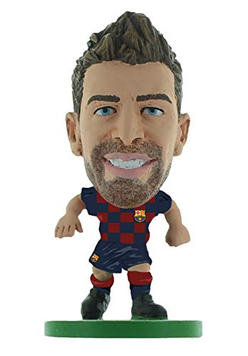 SoccerStarz Barcelona Gerard Pique Home Kit (2020 Version)