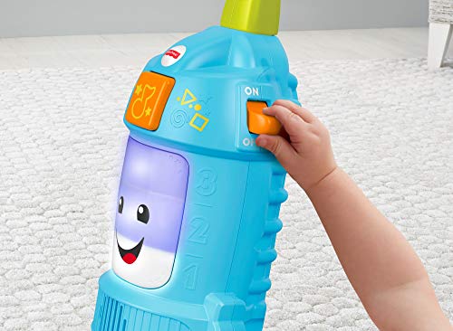 Fisher-Price FNR97 Laugh Light-up Learning Vacuum, Baby and Toddler Push Toy