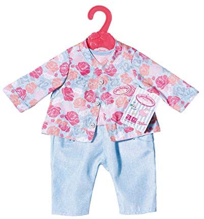 Baby Annabell 701973 Reisejeans 2 sort. 43cm Zubehör (Puppenkleidungsset, 3