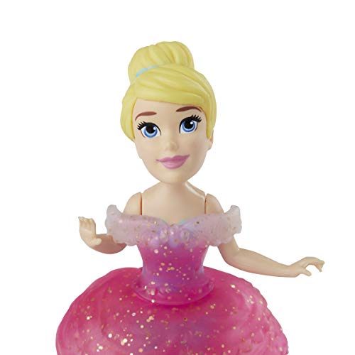 Disney Princess Cinderella and Prince Charming Collectible Small Doll Royal Clip