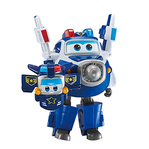 Super Wings EU750945 Supercharged Paul &amp; magnetisch transformierendes Super Pet Paul, B