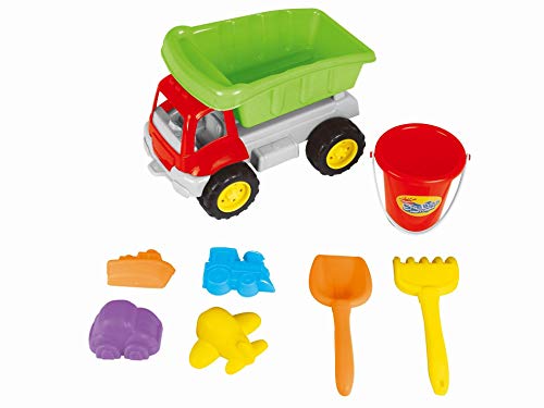 Dumper Truck Beach Set - 8pcs - Summer/Beach/Pool Outdoor Fun! sandbox sandpit