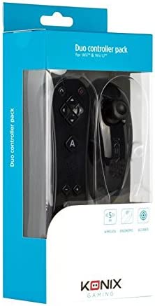 Duo Controller Pack Schwarz (Nintendo Wii/Nintendo Wii U)