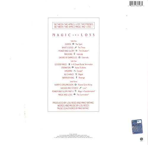 Lp-Lou Reed-Magic And Loss - Lou Reed [Audio CD]