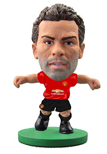 SoccerStarz SOC669 Man Utd Juan MATA-Home Kit (2019 Version) /Figures, Green