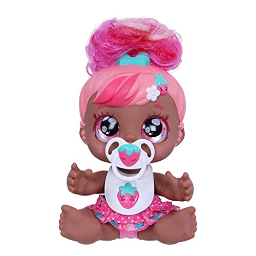 Kindi Kids Blossom Berri Scented Kisses Little Sister, offizielle Babypuppe mit Bi