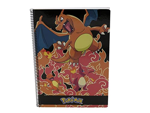 Notizbuch Folio 80 Blatt Pokemon – Charmander (CyP Brands)