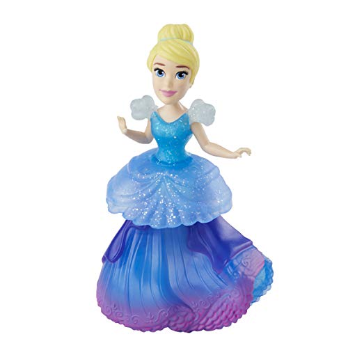 Disney Princess Cinderella and Prince Charming Collectible Small Doll Royal Clip