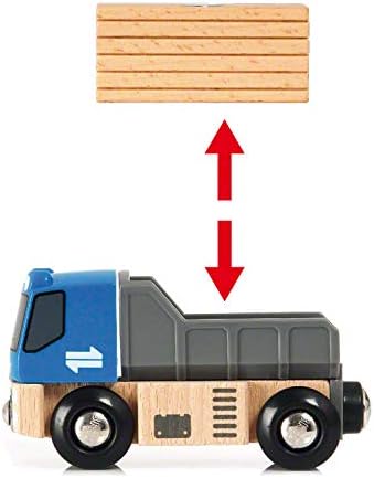 BRIO World Starter Lift &amp; Load Train Set A für Kinder ab 3 Jahren – kompatibel mit allen BRIO Railway Sets und Zubehör