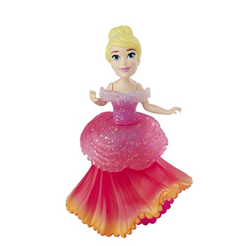 Disney Prinzessin Aschenputtel und Prinz Charming, kleine Puppe zum Sammeln, königlicher Clip