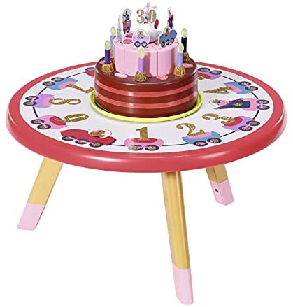 BABY Born 831076 EA Happy Birthday Partytisch, bunt